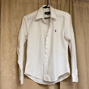Kids Ralph Lauren White Polo